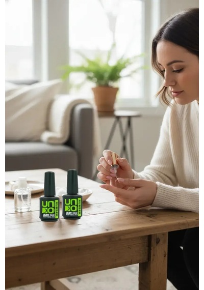 Uno Rubber Base Coat 15ml Protez Tırnak Jeli Baz Kat Rubber Base Gel Rubber Base