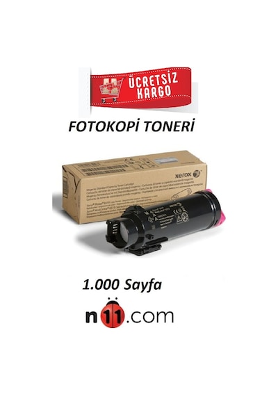 Xerox Phaser 6510-106R03482 Kırmızı  Toner