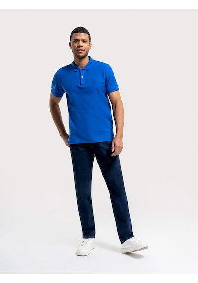 LOFT Regular Fit Erkek Polo K.kol Lf2035778 Q1.v1 Cobalt Blue LOFT Regular Fit Erkek Polo K.kol Lf2035778 Q1.v1 Cobalt Blue