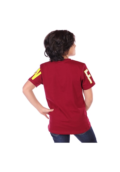 Toontoy Kids Toontoy Erkek Çocuk Fashion Baskılı Tişört Bordo