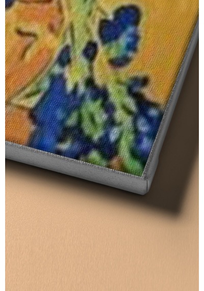 Webstyle Sayılarla Boyama Seti Kasnaklı V G Süsen 60 X 75 Cm