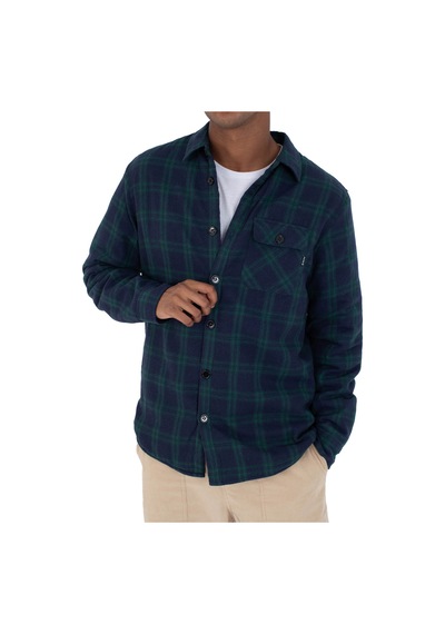 Hurley Hurley Axe Sherpa Flannel Erkek Yeşil Sweatshirt 737 Yeşil