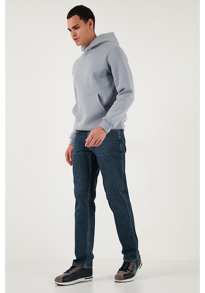 Buratti Streç Pamuklu Comfort Fit Yüksek Bel Boru Paça Jeans Erkek Kot Pantolon 4400C04Texas Mavi Buratti Streç Pamuklu Comfort Fit Yüksek Bel Boru Paça Jeans Erkek Kot Pantolon 4400C04Texas Mavi