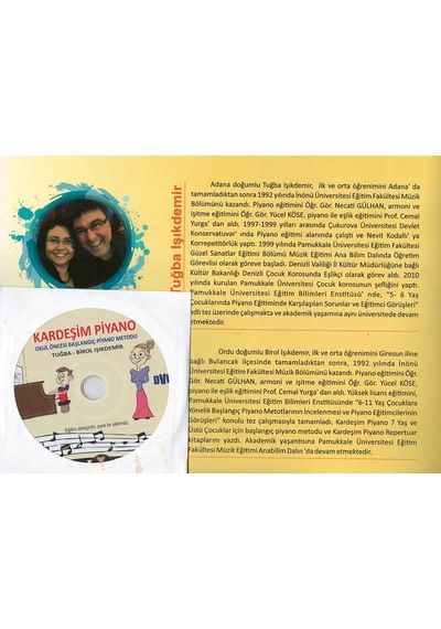 Kardeşim Piyano Okul Öncesi Piyano Metodu