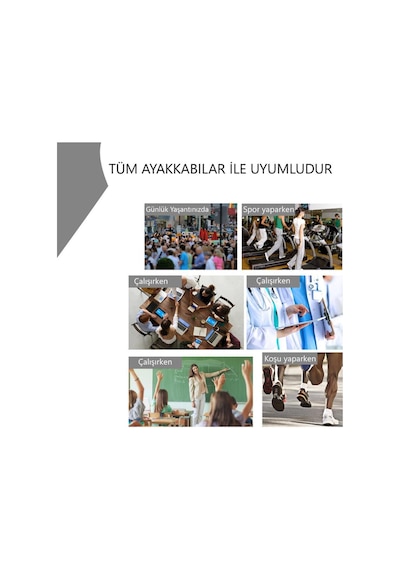 Blue Gel BG199 Ortopedik Hafızalı, Yumuşak Spor Ayakkabı Tabanlığı