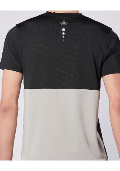 Kappa Midtown Tee Erkek Siyah-gri Regular Tişört Siyah - Gri