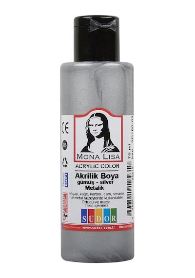 Südor Monalisa Akrilik Boya 70 Ml Turuncu 12'li Paket 22 Çok Renkli
