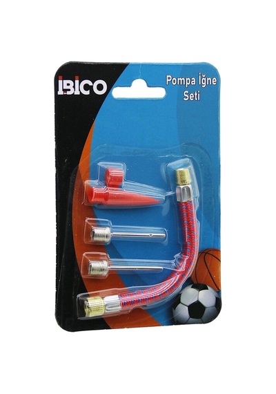 4 Pcs Pompa İğne - Hortum Seti Top - Bisiklet Lastik Şişirme Bx40
