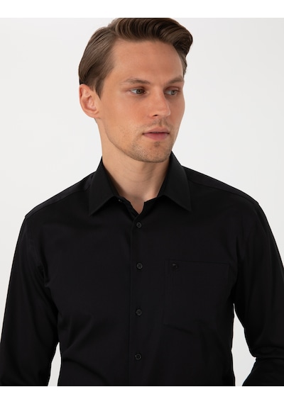 Pierre Cardin Erkek Siyah Gömlek Basic 50302972-vr046 Siyah
