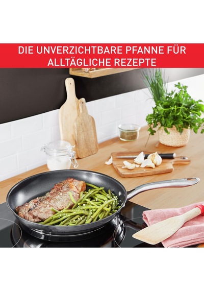 Tefal Infinite İndüksiyonlu Tava 30 Cm, Yapışmaz Kaplamalı Kızartma Tavası, İdeal Kızartma Sıcaklığında Termal Sinyal, Temizlemesi Kolay, Her Tür Sobaya Uygun, Birinci Sınıf Paslanmaz Çelik, H81507 Siyah Tefal Infinite İndüksiyonlu Tava 30 Cm, Yapışmaz Kaplamalı Kızartma Tavası, İdeal Kızartma Sıcaklığında Termal Sinyal, Temizlemesi Kolay, Her Tür Sobaya Uygun, Birinci Sınıf Paslanmaz Çelik, H81507 Siyah