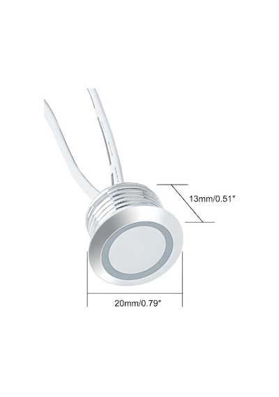 12-24v Dokunmatik Touch Dimmer Sensör Dedektörü Işık Kontrol Anahtarı Dolap Sensörü Mobilya Sensörü