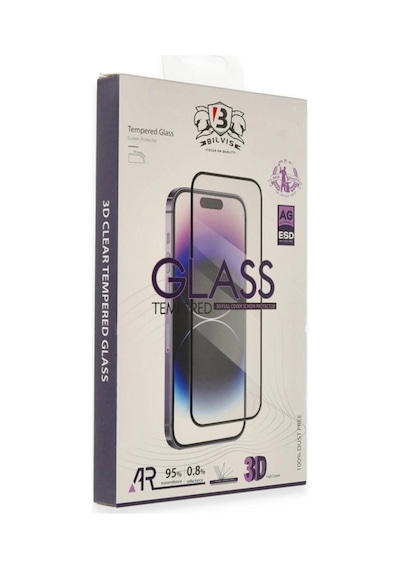 Apple iPhone Uyumlu 16e Bilvis 3d Cam Ekran Koruyucu Evimdeyokyok