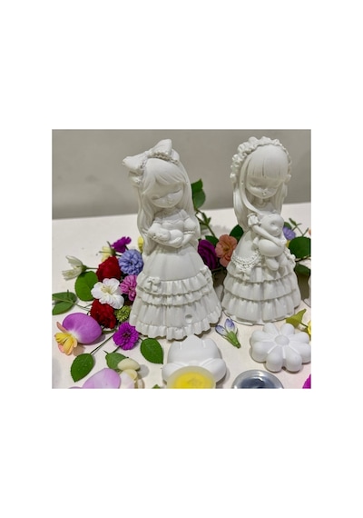 Prenses Taş Boyama Seti 4 Adet Xxl Boy 13 Cm / 4 Çiçek 3,5 Cm - Aile, Çocuk, Yetişkin Etkinlik