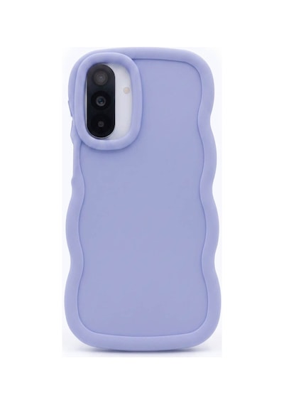 Samsung Galaxy A26 5g Uyumlu Dalgalı Tasarım Kamera Korumalı Mat Silikon Kılıf-54157