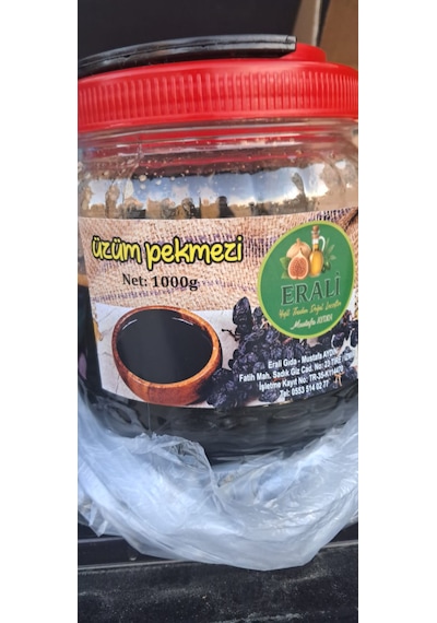 Erali Gıda Üzüm Pekmezi Doğal 1 KG