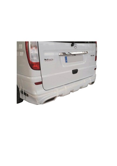 Mercedes Vito Difüzörlü Arka Tampon Eki 2004-2015 Orta-uzun Şase