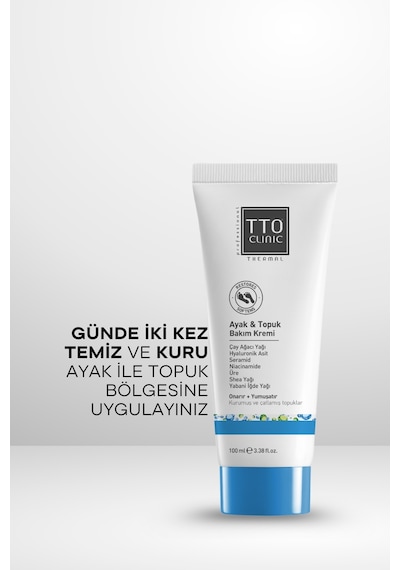 Tto Clinic Ayak ve Topuk Bakım Kremi 100 ML