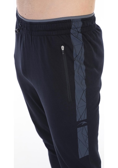 Maraton Sportswear Regular Erkek Ribana Paça Basic Lacivert Eşofman Altı 21014-lacivert Lacivert
