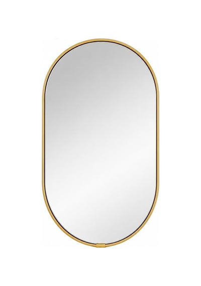 Gold Çerçeveli Dekoratif Duvar Aynası, 30 Cm, Gold Asma İpli Modern Salon Banyo Antre Makyaj Aynası Altın 30 X 30 Çok Renkli