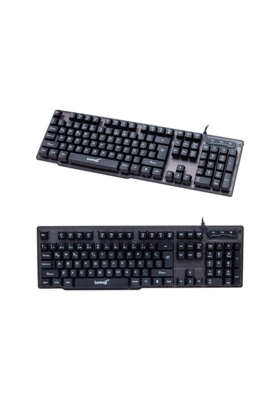 Lennox Lx-t302 Oyuncu Klavye Mouse Set Rgb Işıklı