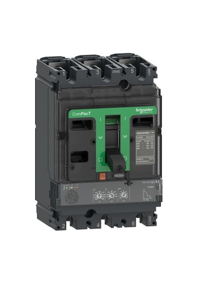 Schneider C25f32d250 ,nsx250f 3-faz/250a/36ka Ayarsız Kompakt Şalter