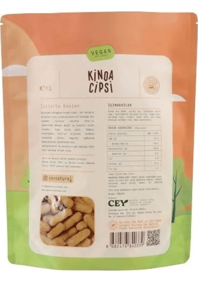 Cey Natural Foods Kiki Kinoa Cipsi Taco 30 G