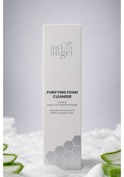Purifying Foam Cleanser Fırçalı Yüz Temizleme Köpüğü Aloe Vera Özlü Temizleyici 150 Ml