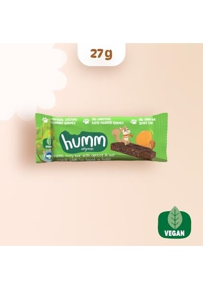 Organik Kayısılı Fındıklı Yulaf Bar 27 Gr 27 G