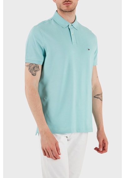 Tommy Hilfiger Erkek Polo Yaka T Shirt Mw0mw17770 C00 Mint Mint