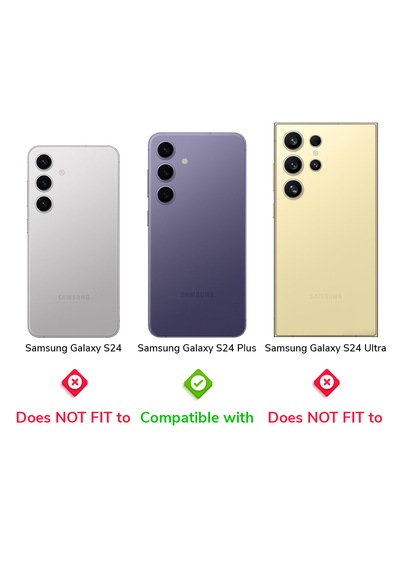 Galaxy Uyumlu S25/s24 Plus Ipg Kamera Lens Koruyucu Taşlı Mor