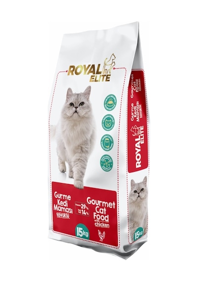 Royal Elite Gurme Tavuklu Yetişkin Kedi Maması 15 KG