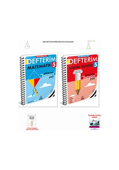 Arı 5. Sınıf Tüm Dersler Defterim M-s 2 Kitap Seti