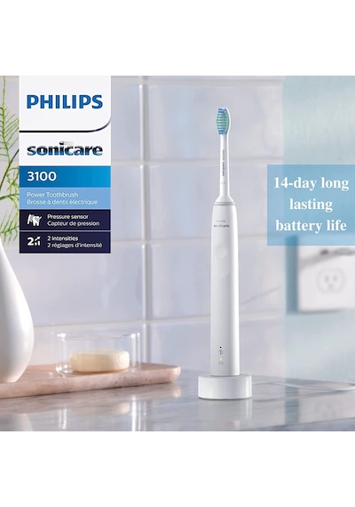 Philips Sonicare 3100 Şarj Edilebilir Elektrikli Diş Fırçası Beyaz