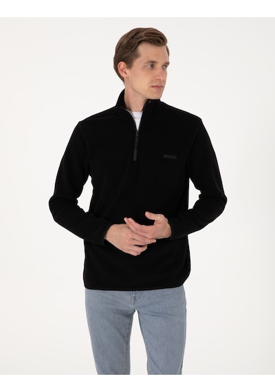 Pierre Cardin Erkek Siyah Sweatshirt 50314056-vr046 Siyah