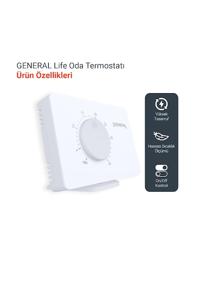 Therma Ht110s Rf Kablosuz Oda Termostatı - Beyaz
