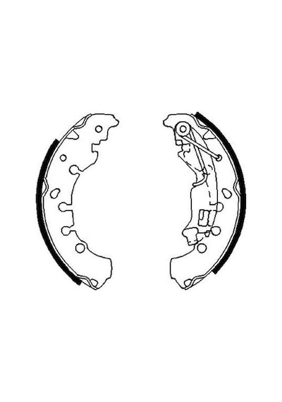 Opel Corsa D 1.0 2006-2014 Bosch Kampana Balata 38mm
