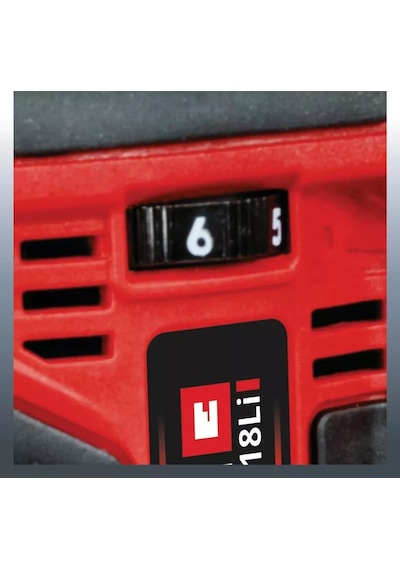 Einhell TE-RS 18 Li Eksantrik Zımpara + 2.5 Ah Akü + Şarj Cihazı