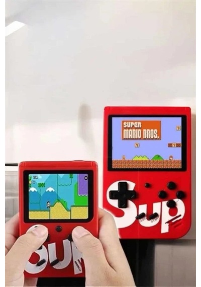 Taşınabilir El Atarisi Sup 400 Oyunlu Mini Oyun Konsolu Çok renkli