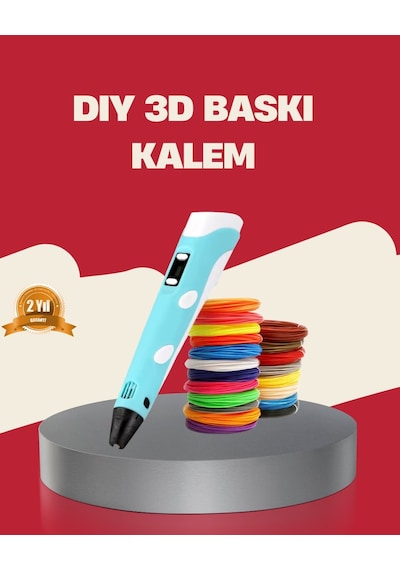 Northcity Çocuklar İçin Güvenli 3d Yazıcı Kalem - Güvenli 3d Çizim Ve Yaratıcılık