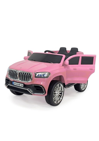 Akülü Araba Uzaktan Kumandalı Bold Gt Pembe 4x2 Deri Koltuk