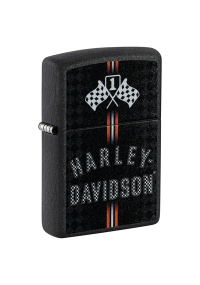 Zippo Harley Davidson First Place Dizayn Çakmak Siyah