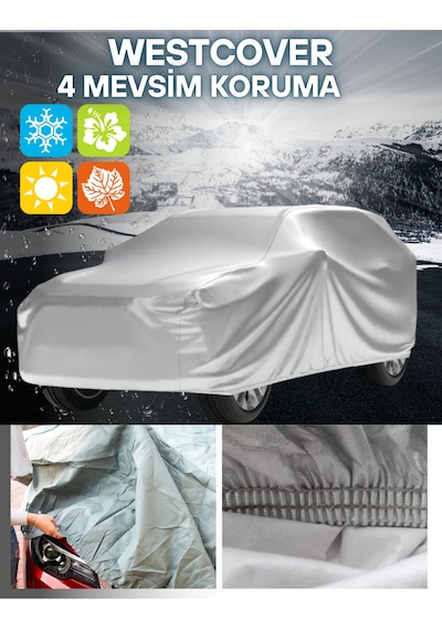 Audi R8 Spyder Performance Roadster Uyumlu Premium Oto Araba Brandası Gri