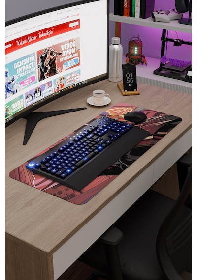 Mavuika Genshin Impact Anime Gacha V2 - 70x30 Xl Gaming Mouse Pad Fare Altlığı