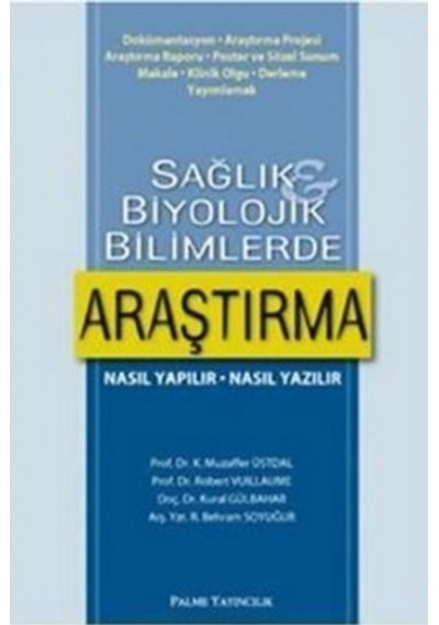 Sağlık Biyolojik Bilimlerde Araştırma -Palme
