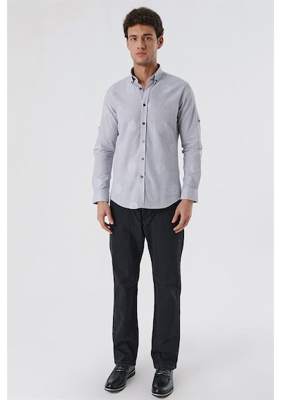 İmza Açık Gri Kısalabilir Kollu Desenli Jakarlıcepsiz %100 Pamuk Casual Slim Fit Gömlek 1004230183-açık Gri Açık Gri İmza Açık Gri Kısalabilir Kollu Desenli Jakarlıcepsiz %100 Pamuk Casual Slim Fit Gömlek 1004230183-açık Gri Açık Gri