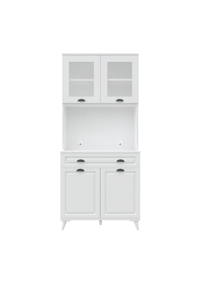 Guneystore Luna 93 Cm Ayaklı Kahve Köşesi Komple Mdf, Led Aydınlatmalı, Çok Amaçlı Mutfak Ve Airfryer Dolabı Beyaz Guneystore Luna 93 Cm Ayaklı Kahve Köşesi Komple Mdf, Led Aydınlatmalı, Çok Amaçlı Mutfak Ve Airfryer Dolabı Beyaz