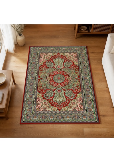 Kartela Halı Ira Halı Jüt Taban Dokuma Halı - 80 X 120 Cm Çok Renkli