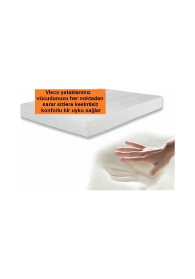 Yatakmerkezi 180X200 Visco Yatak 7 Cm 75 Dance Visco Bamboo Visco Yatak