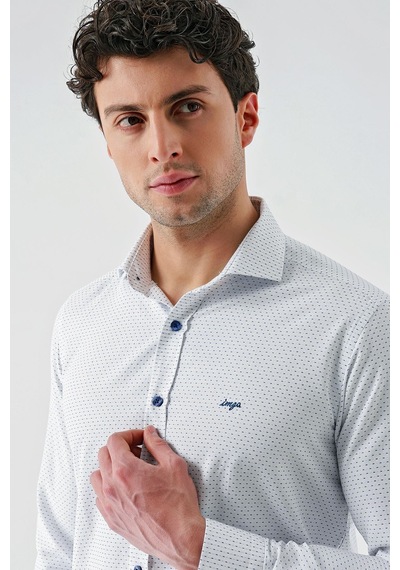 İmza Koyu Lacivert Uzun Kollu Desenli Armürlü Cepsiz Pamuklu Klasik Slim Fit Dar Kesim Gömlek 1004240189-koyu Lacivert Koyu Lacivert İmza Koyu Lacivert Uzun Kollu Desenli Armürlü Cepsiz Pamuklu Klasik Slim Fit Dar Kesim Gömlek 1004240189-koyu Lacivert Koyu Lacivert