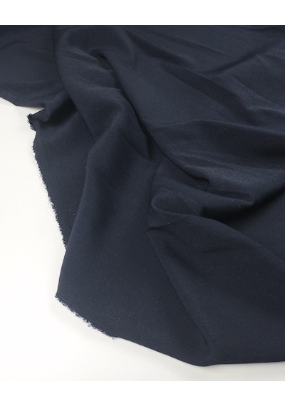 Koyu Lacivert Krep Şifon En: 150cm-10708 Lacivert
